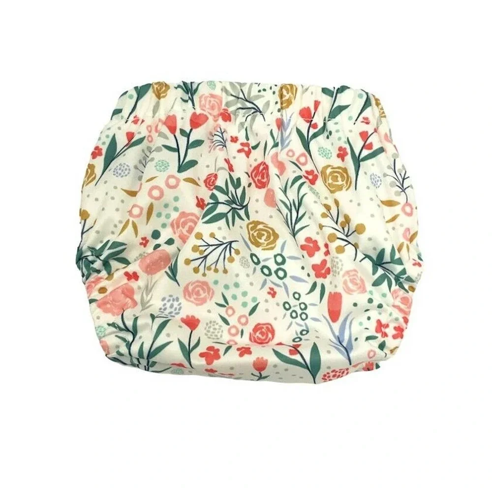 NEW Pampers Pure Hybrid Reusable Cloth Diaper Cover, One Sz - PACK OF 10, Floral